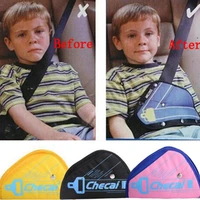 car seat safety belt cover sturdy adjustable triangle safety seat belt pad clips baby child protection car styling car goods