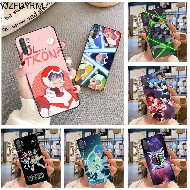 

YJZFDYRM keith Voltron Legendary Defender Phone Case For Samsung Galaxy Note20 ultra 7 8 9 10 Plus lite J7 J8 Plus 2018 Prime