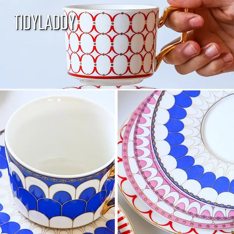 Набор керамических кофейных чашек в мароккансветильник ле роскошная кофейная