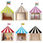 Цирковой деревянный дом полки для хранения ручной работы детские книжные украшения деревянные детские дропшиппинг