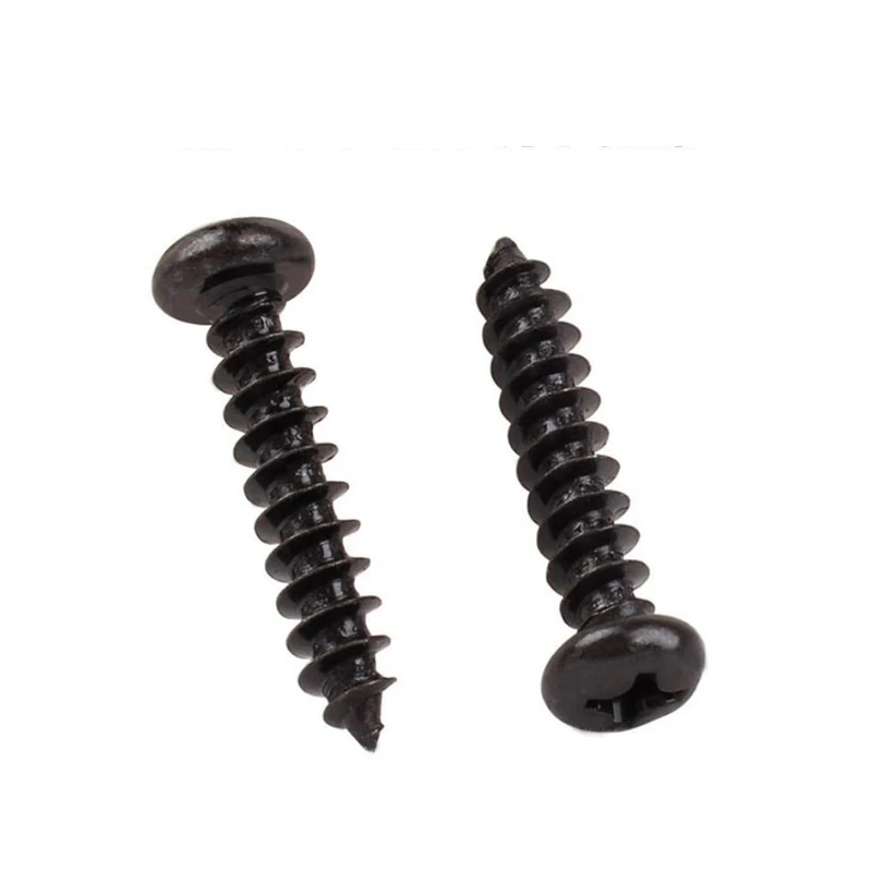 

100Pcs M1 M1.2 M1.4 M1.7 M2 M2.3 M2.6 M3 PA Phillips Micro Laptop Screws Pan Head Self tapping Electronic Small Wood Screws