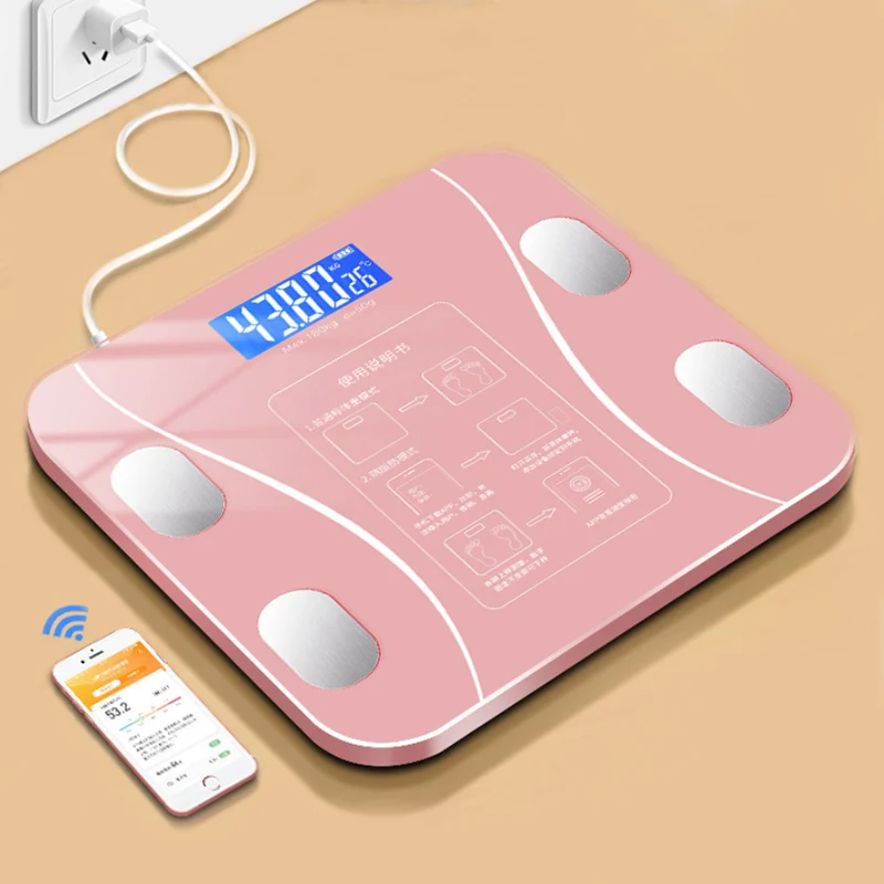 

Weighing Scale Bluetooth Body Fat Scale high sensitivity Smart Wireless Digital Bathroom Weight Scale Body Composition Analyzer
