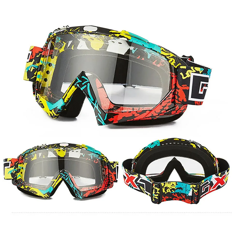 Зимние очки для мотокросса ветрозащитный шлем мотоциклетные защита мотоцикла