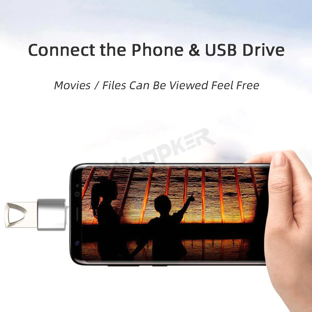 Мини кабель с разъемом USB type C OTG адаптер для Samsung Huawei Xiaomi телефон зарядное