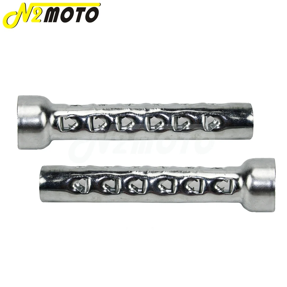 Универсальные выхлопные перегородки для мотоцикла 8 &quotдлинный глушитель