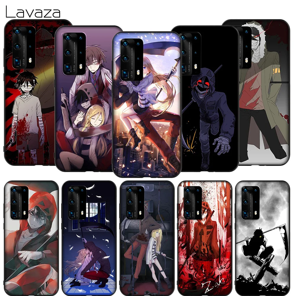 Чехол Lavaza с аниме ангелом смерти для Huawei P8 P9 P10 P20 P30 Y6 Y7 Y9 Lite Pro P Smart Nova 2i 3i Mini 2017