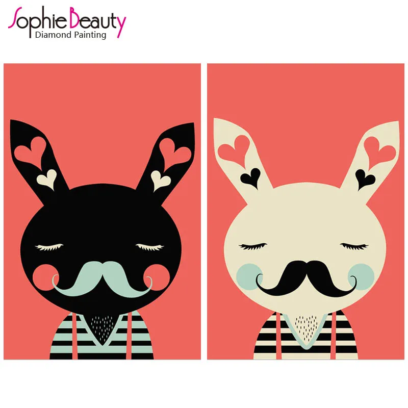 Кристальная квадратная картина сделай сам вышивка крестиком черный и белый