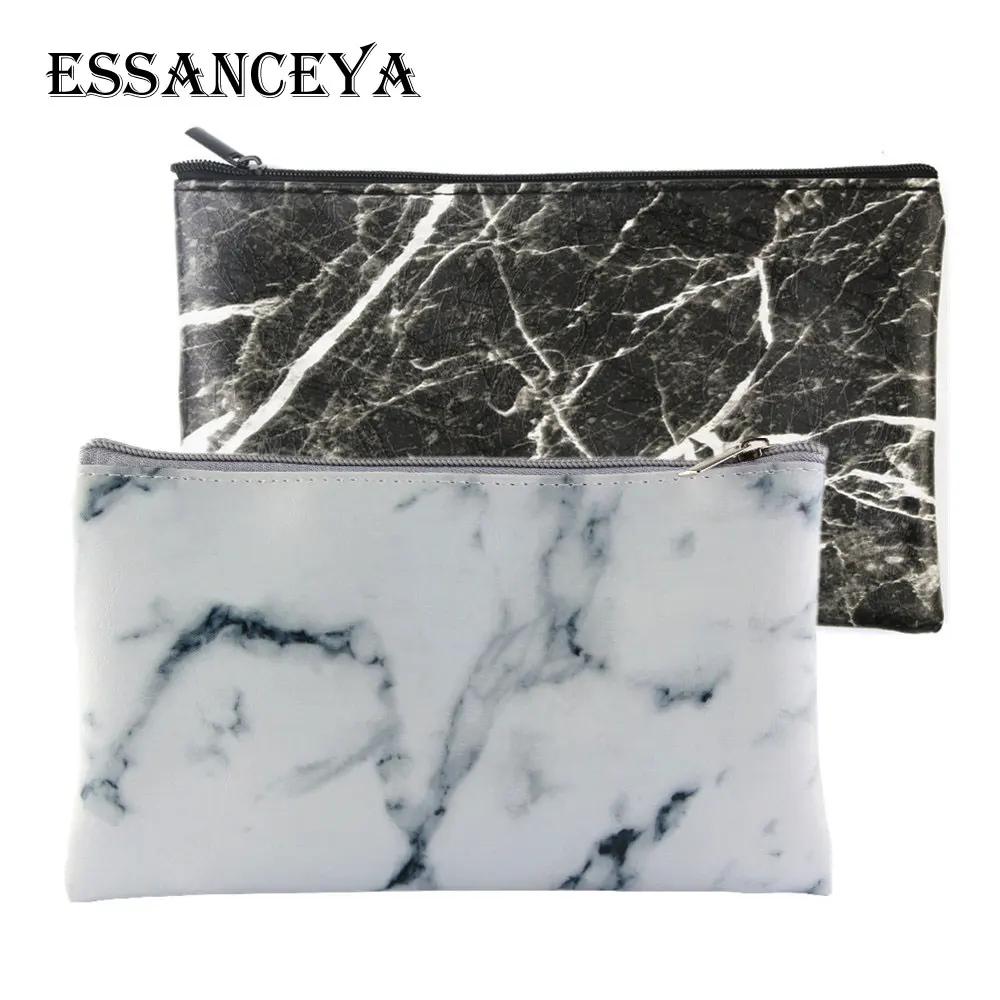 ESSANCEYA новый стиль модная косметичка мраморный многофункциональный кошелек