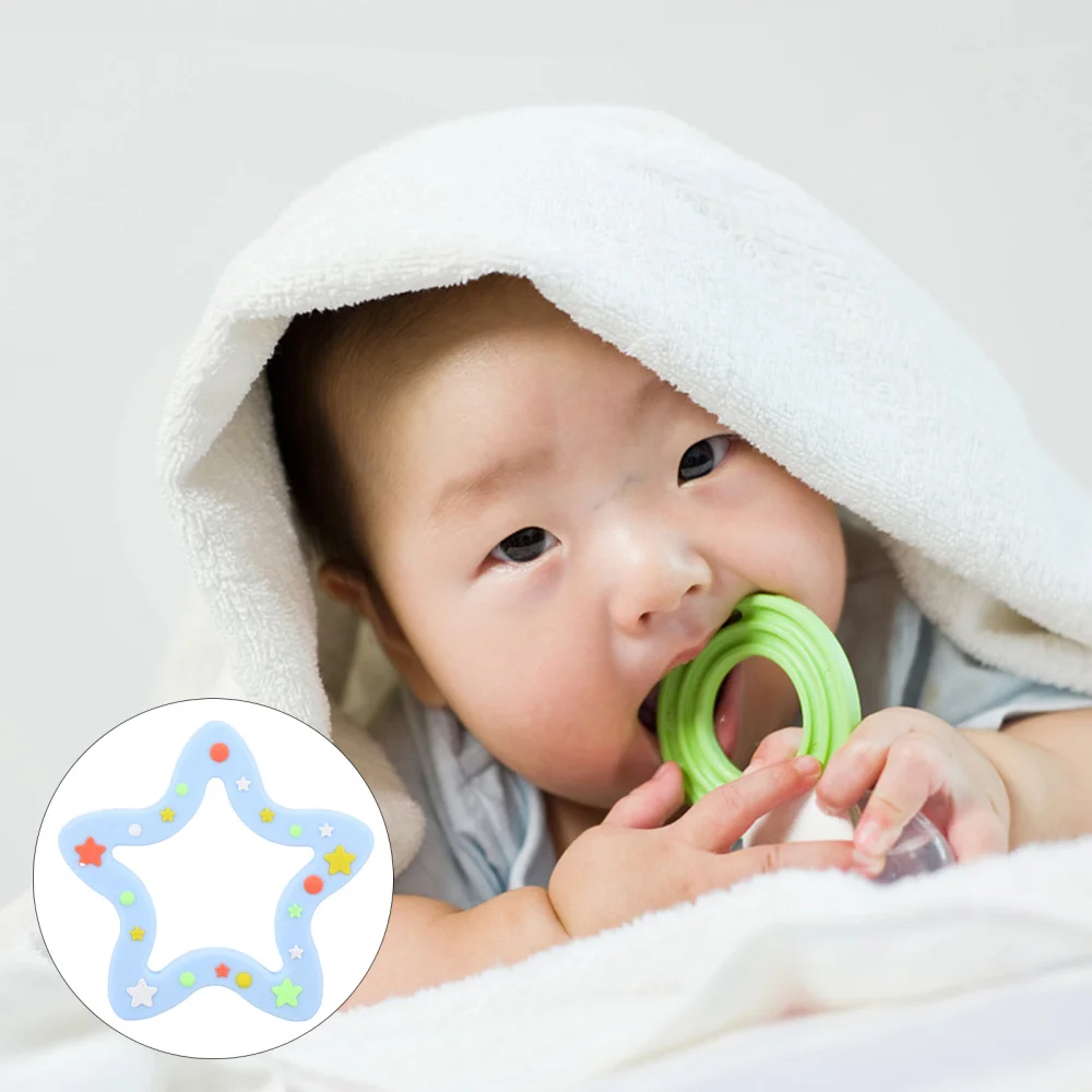 

2pcs Christmas Baby Molar Toy Molar Plaything Baby Chewing Toy Infant Toy
