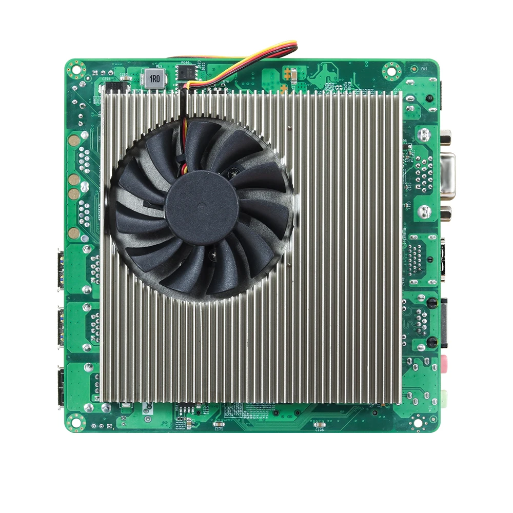 Intel Core i3-5005U мини ПК материнская плата DDR3L mSATA SATA 6* USB VGA HDMI Mini PCIE WiFi Bluetooth Gigabit LAN DC12V 5A 12x12 см