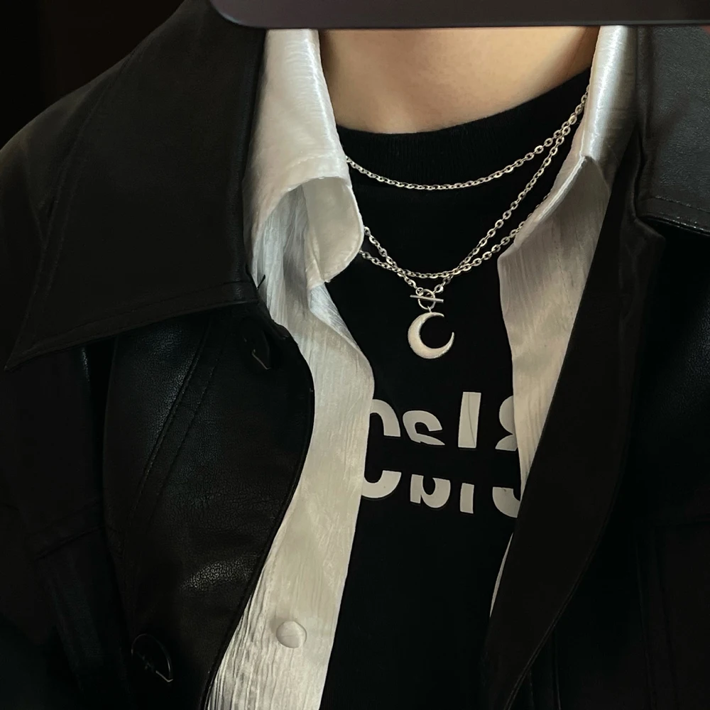 

Milky Way Series Women Necklace To Restore Ancient Ways Contracted The Moon Shape Necklace Fashion Charm Cold Flicker The Moon