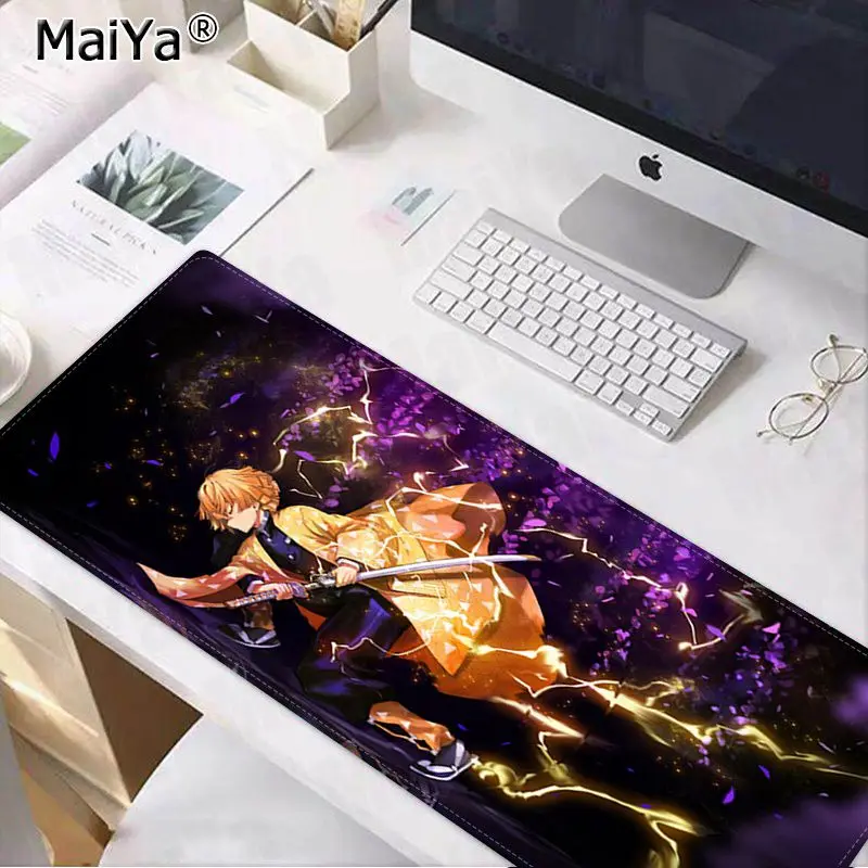 

Maiya My Favorite Anime Kimetsu no Yaiba Rubber PC Computer Gaming mousepad Free Shipping Large Mouse Pad Keyboards Mat