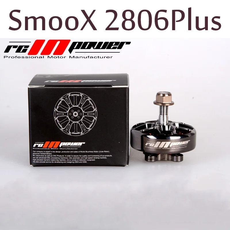 1 шт. RCINPOWER SmooX 2806 Plus бесщеточный двигатель 1350kv 1750kv 7-дюймовый пропеллер Свободный
