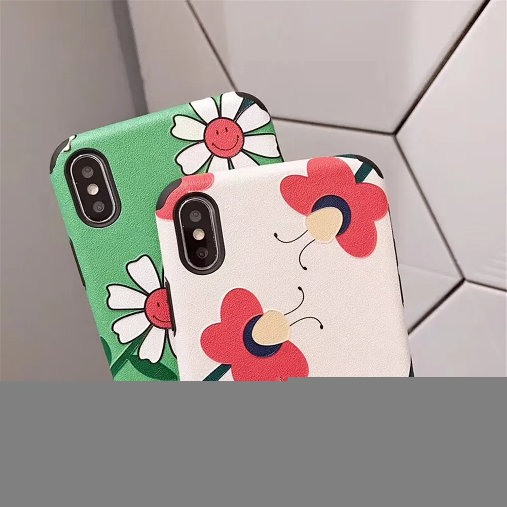 Lovebay Маргаритка акварельный цветок чехол для iPhone X XR XS Max 6 6S 7 8 Plus Ретро кактус