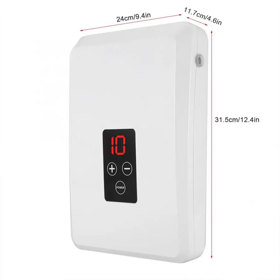 

Ozone Generator 400mg/h Home Air Water Purifier Timming Oil Vegetable Meat Fresh Purify Sterilization Ozonator