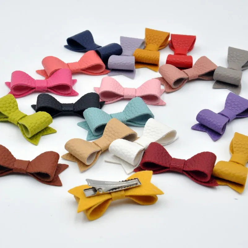 Повязка на голову детская из искусственной кожи 18 шт./лот 2 дюйма | Детская одежда