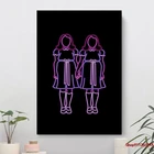 Блестящий плакат, Художественная печать, плакат из классических фильмов, абстрактная Минималистичная Настенная картина на холсте, Настенная картина, домашний декор