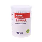 180 шт детские ватные палочки двойного конца тампоны Одноразовые тонкие палочки чистящие инструменты