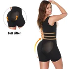 Корректирующее женское боди Miss Moly, с высокой талией, с ремешком, Корректирующее нижнее белье, Утягивающее, для всего тела