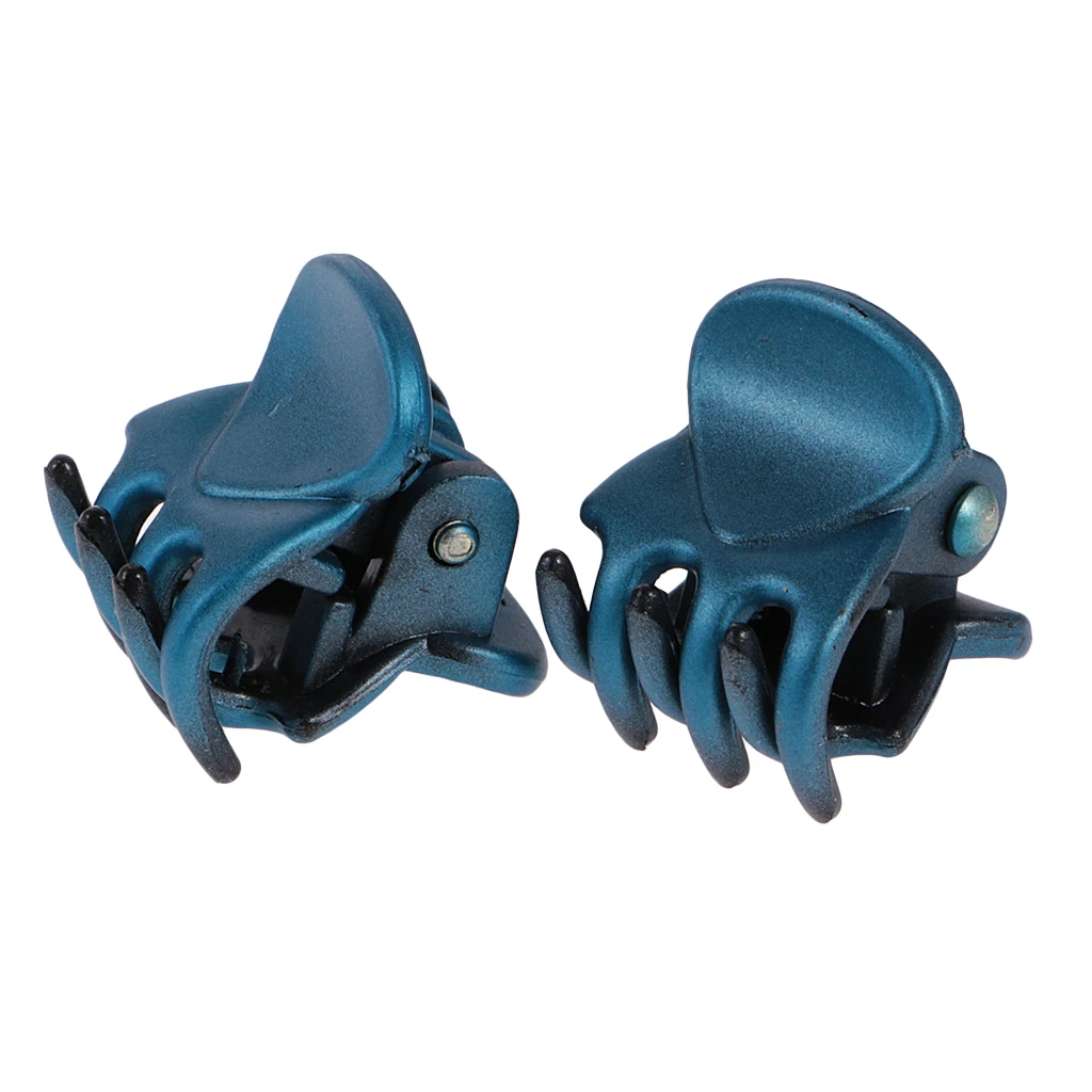 

12 Pieces Lady Cute Mini Hair Resin Claws Clamps Hair Grips Riser Hair Jewelry