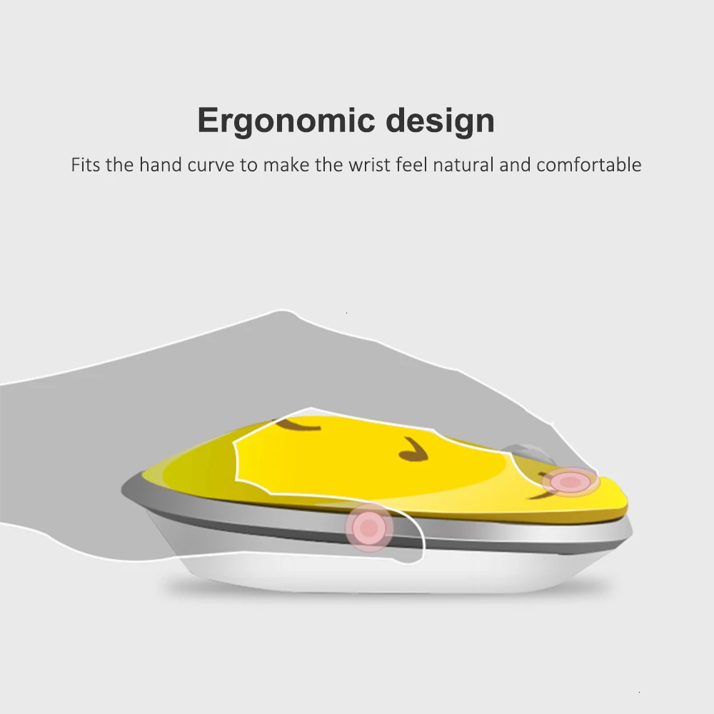 

Cute Wireless Mini Silent Computer Mouse Ultra Thin Usb Optical PC Mouse Ergonomic Creative 3d Gift Mouse For Kids Laptop