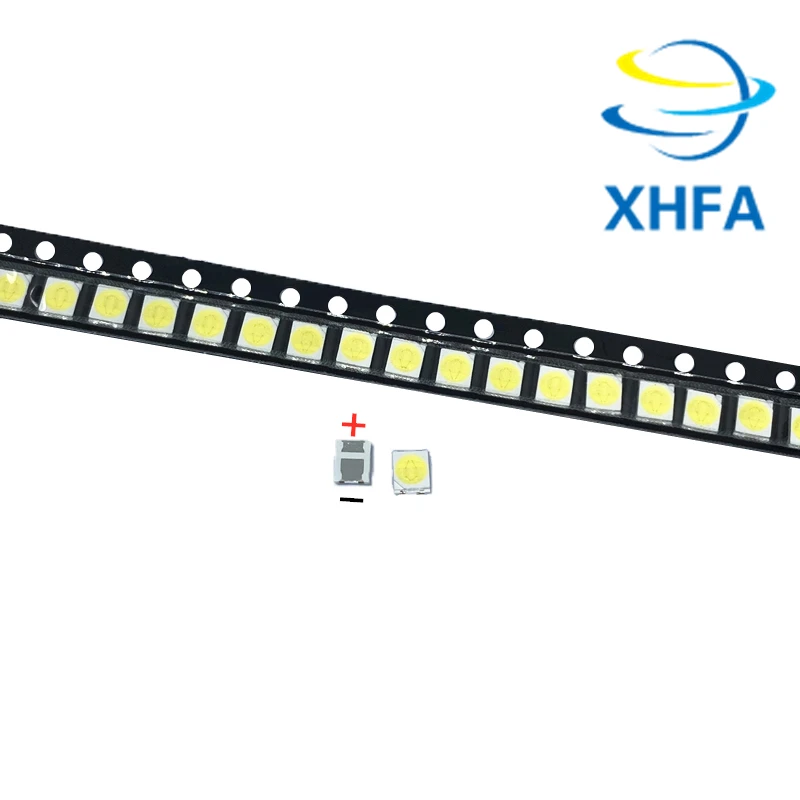 50PCS Original UNI LED 3528 2835 1210 Light Beads High Power 1W 3V 90LM Cool white For LCD TV Backlight Application | Лампы и