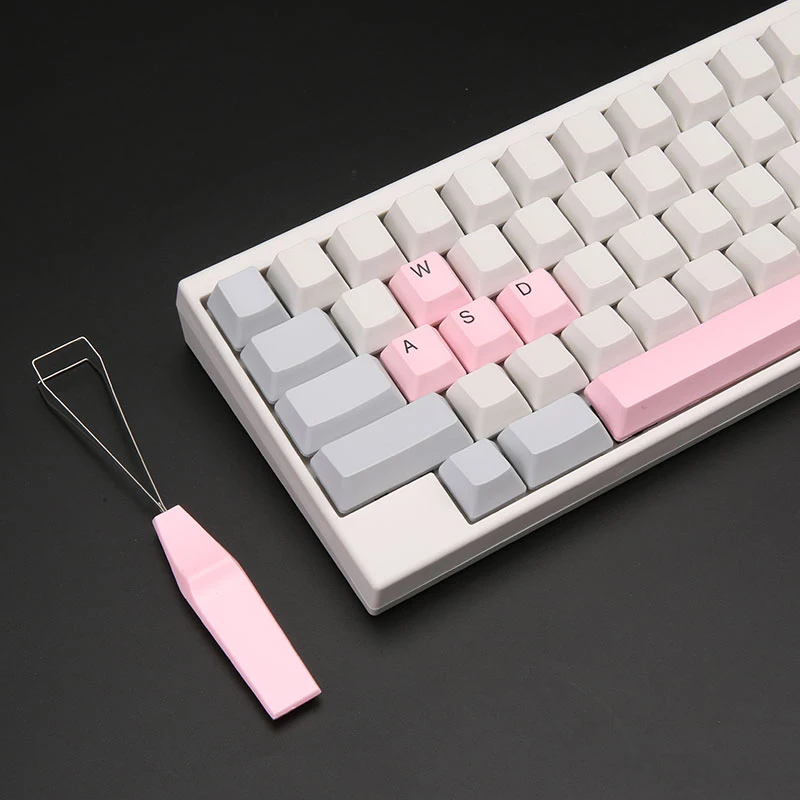 Индивидуальные статические емкостные колпачки ключей для HHKB красные розовые