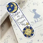 032 DIY закладка для вышивки крестиком Рождественская пластиковая ткань рукоделие вышивка рукоделие подсчет крестика