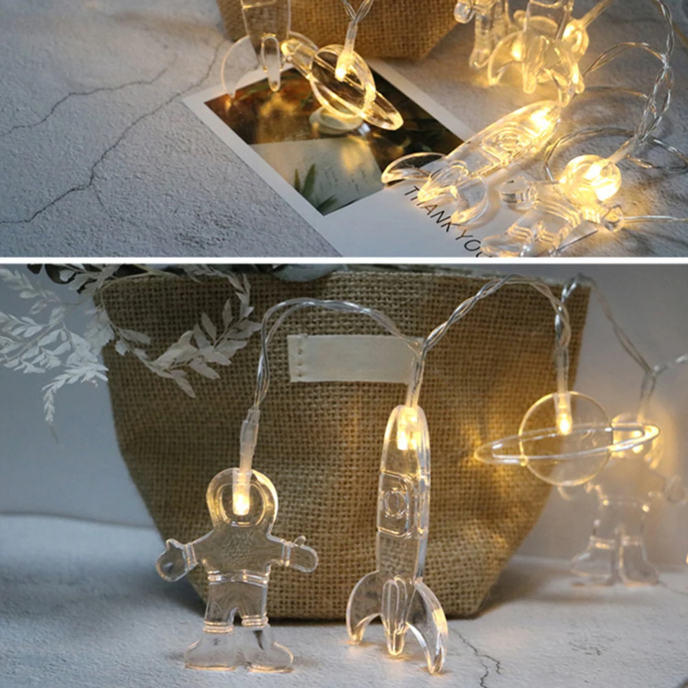 Светодиодный гирлянды праздник в честь рождения ребенка Рождество декор для