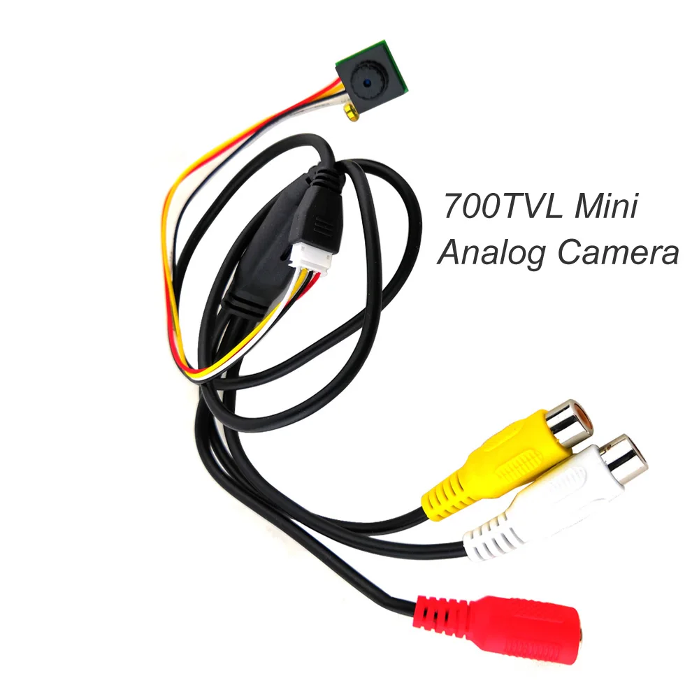 CVBS мини-аналоговая камера Супер маленькая цветная AV камера 700TVL CMOS CCTV