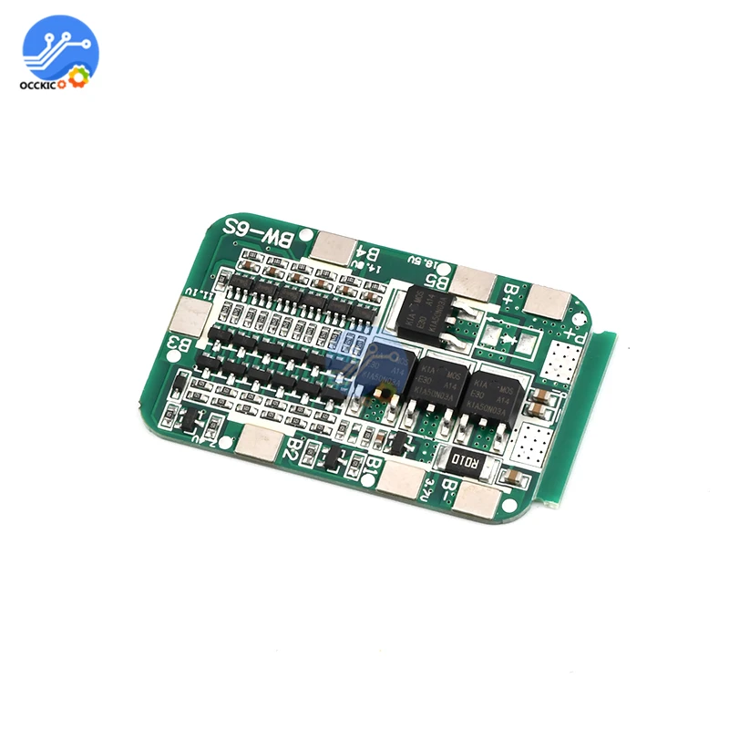 Защитная плата bms 6S 15A 18650 для зарядки аккумуляторов 6 упаковок аксессуары литий