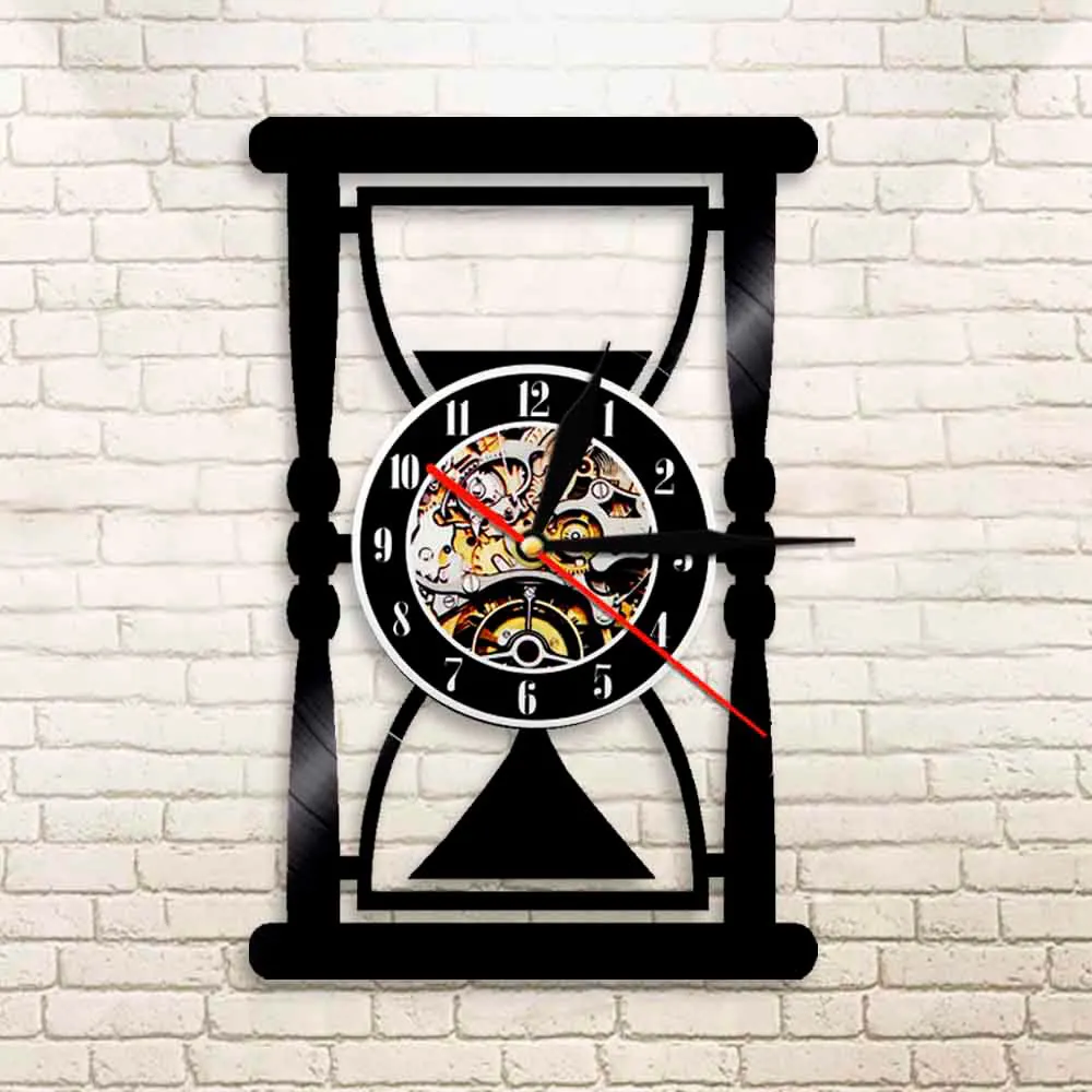 Часы настенные Виниловая пластинка декоративные часы с таймером винтажные
