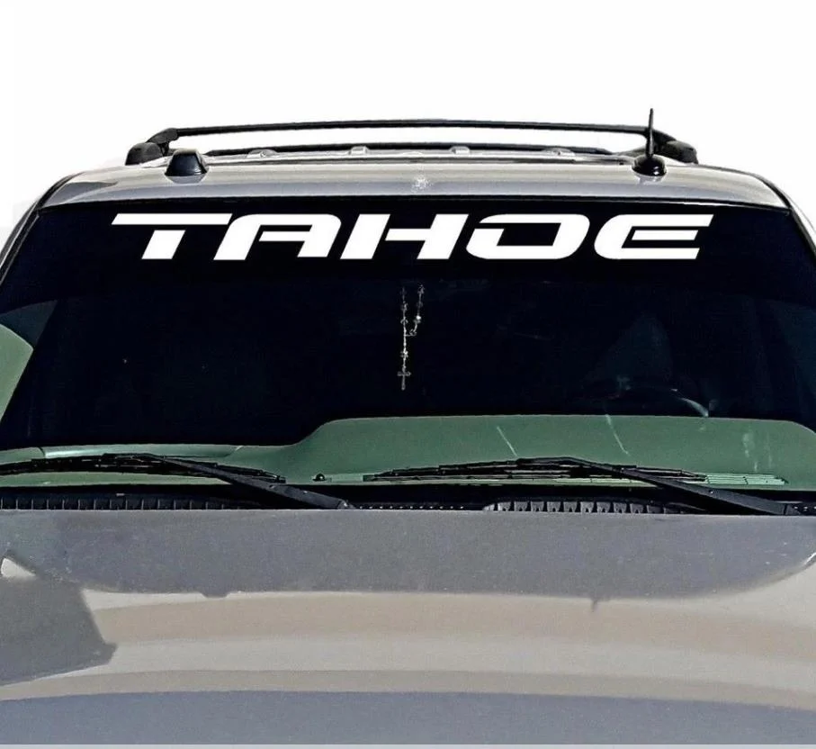 Для Tahoe переводная Наклейка для окна 4-дверный шкаф для Chevrolet taxo лобовое стекло виниловая надпись