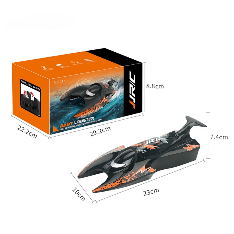 JJRC S6 1/47 2 4G щетка мотор имитирующий Лобстер электрический RC лодка дистанционное