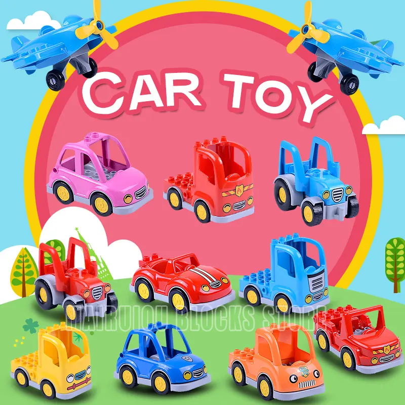 Конструктор Duplo городской серии большой конструктор техника автомобиль автобус