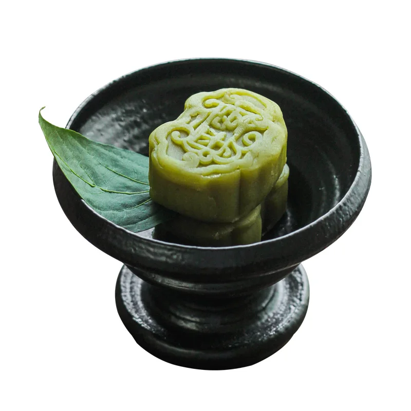 

Creative Cups Candle Holder Table Modern Black Geometric Outdoor Retro Minimalist Vintage Portavelas Home Decor BY50ZT