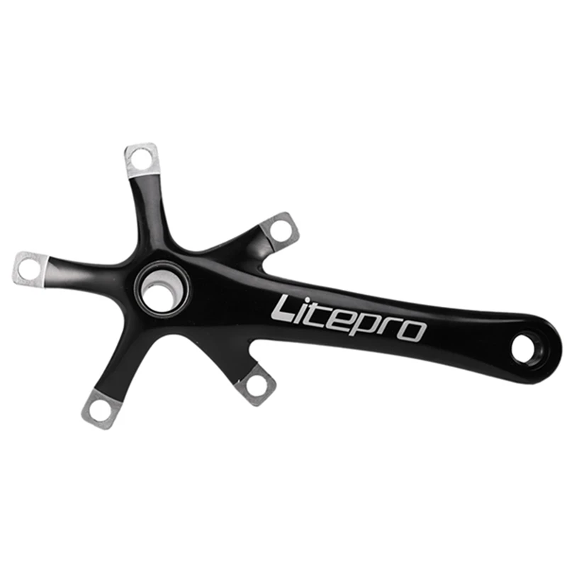 

Litepro Folding Bike Aluminum Alloy Crankset for Brompton 170mm & Litepro 25.4mm Bicycle Double Stem Riser