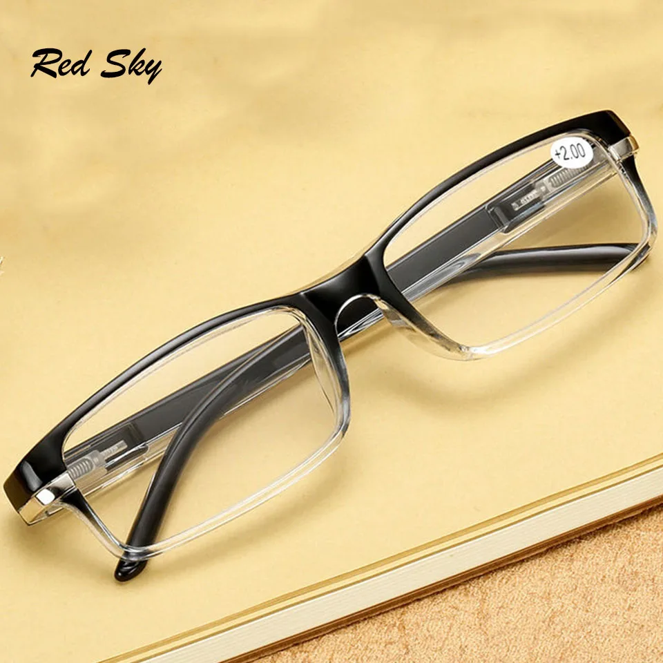 Очки для чтения с полуободковой оправой унисекс очки дальнозоркости диоптриями
