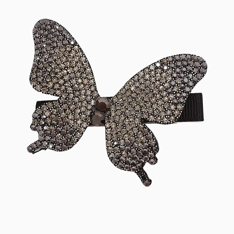 1 шт. полный стразы заколка для волос с бабочкой Заколки женщин девушек корейская