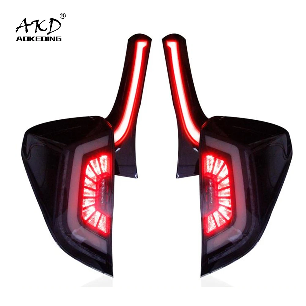 

AKD Car Styling for Honda Fit Jazz 2014-2018 Tail Lamp LED Rear Lamp DRL Dynamic Turn Signal Brake Reverse auto Accessories