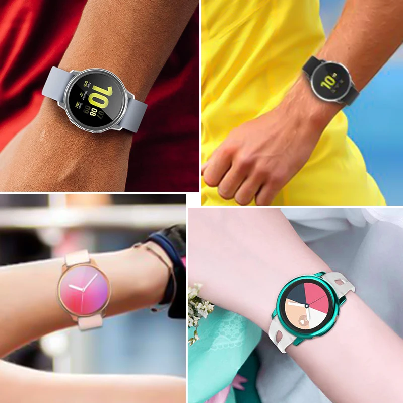 Защитный чехол для Samsung Galaxy Watch Active 2 44 мм 40 мм|Смарт-аксессуары| |