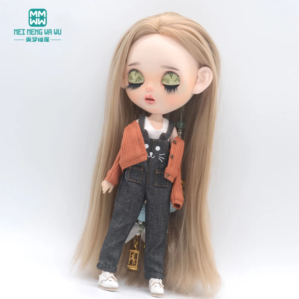 Одежда для куклы подходит Blyth Azone OB22 OB24 аксессуары кукол модная водолазка рубашка