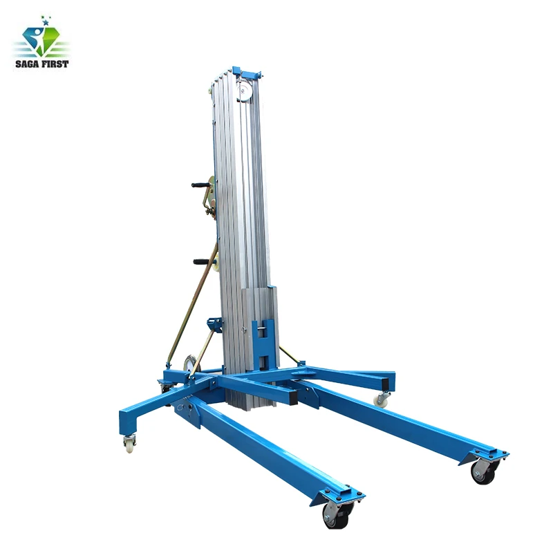 Ручная портативная алюминиевая гидравлическая подъемная платформа Aolly |