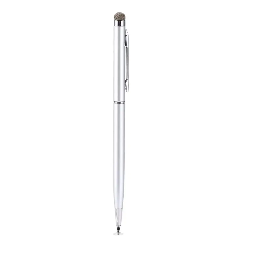 

Practical Double Touch High-precision Ultra-fine Head Stylus Mobile Phone Tablet Silver/red/black/blue/white