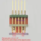 Приспособление для тестирования печатной платы, зажим для зажима печатной платы, зажим для зажима, программа скачивания, сжигание с кабелем 50 см, 2,0 мм, 1,54 мм, 1,27 мм, два ряда
