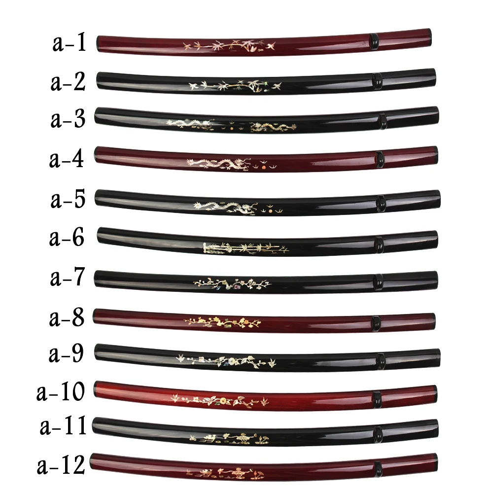 

Ножны для катаны KAWASHIMA STEEL, черные, красные, деревянные