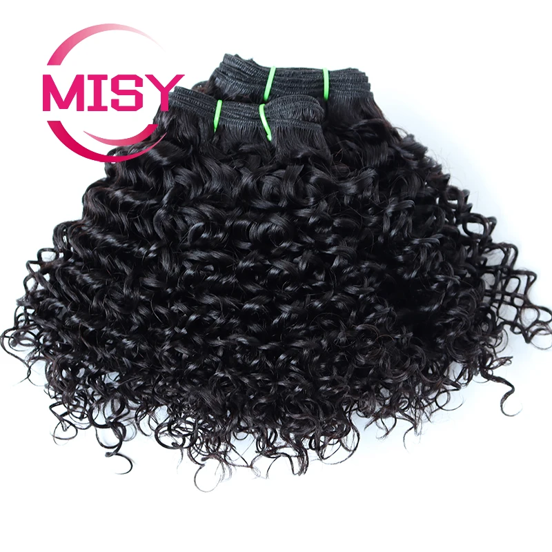 

70g/pc Indian Hair Weave Water Wave Bundles Natural Color 3pcs/Lot 100% Human Hair Bundles Remy Hair Extensions For Black Woman