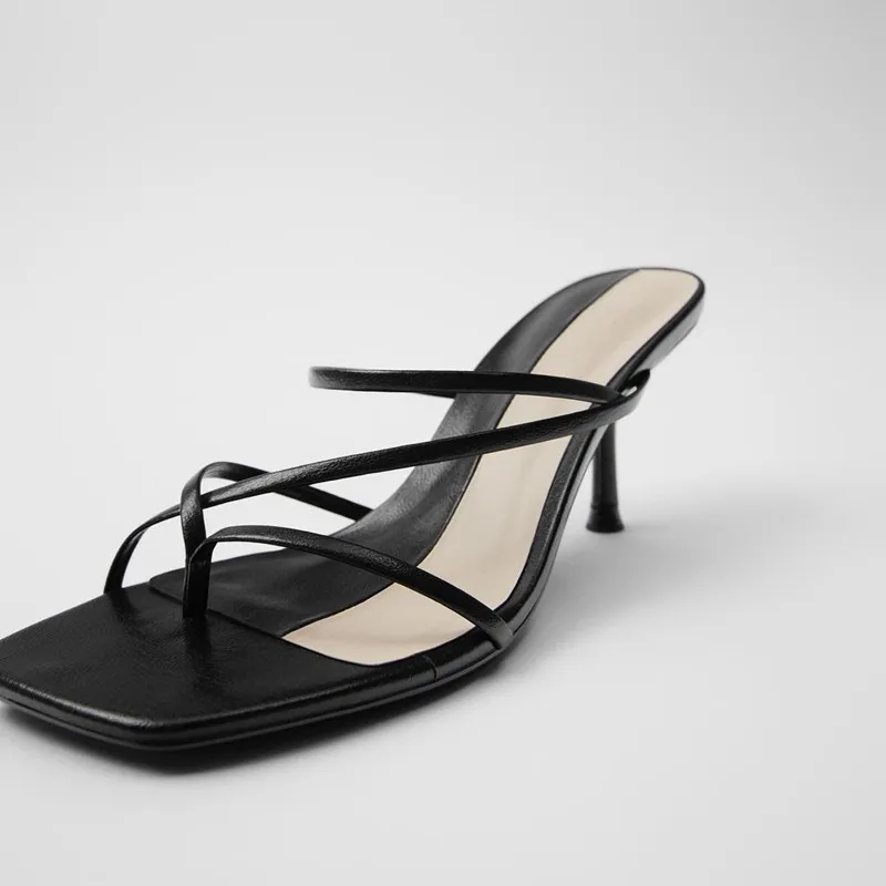 Женские босоножки на высоком каблуке цвет в ассортименте 1 шт|Тапочки| |