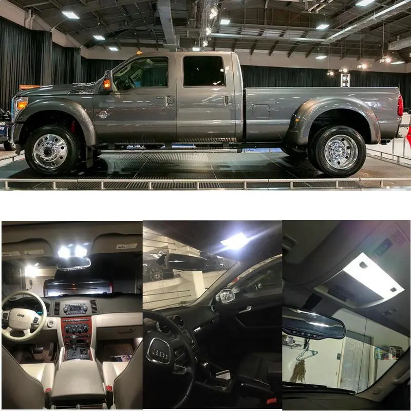 

Внутренние светодиодные лампы для 2015 Ford E350 F250 350 450 550 Flex Transit-150 250 350