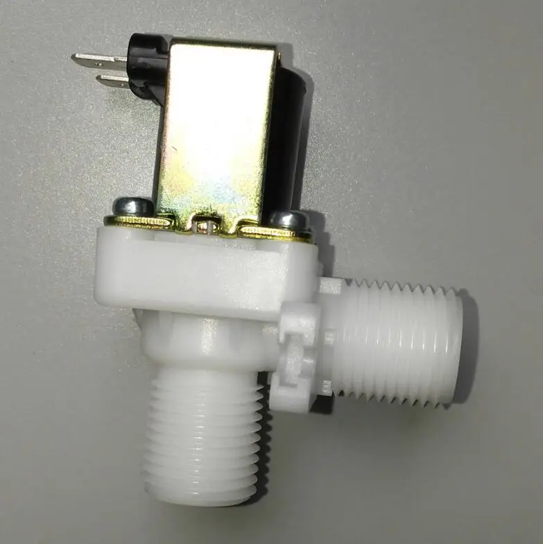 Нормально открытый Соленоидный клапан POM материал вертикальный G1/2 наружная